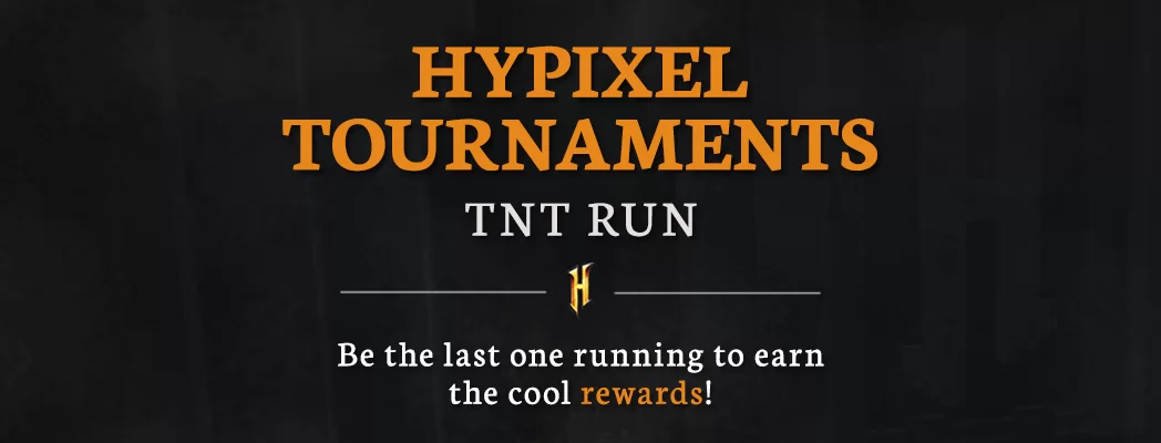 Турниры Hypixel — TNT Run, вторая итерация