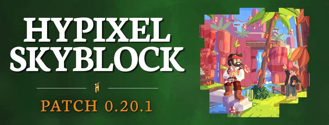 Примечания к обновлению Hypixel SkyBlock 0.20.1 — «Шоколадная фабрика», «Охота Хоппити» и многое другое!